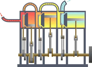 Compound steam engine