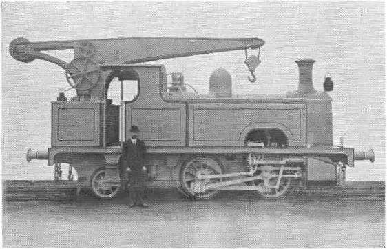 Crane tank locomotive