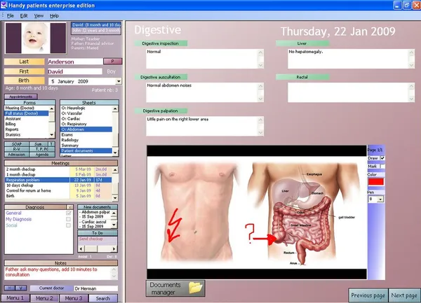 Electronic health record