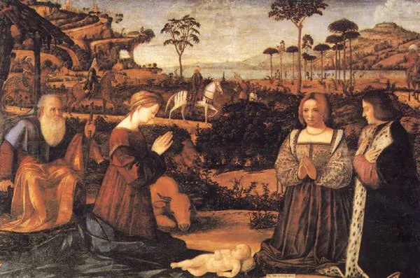 Holy Family and Donors (Carpaccio)