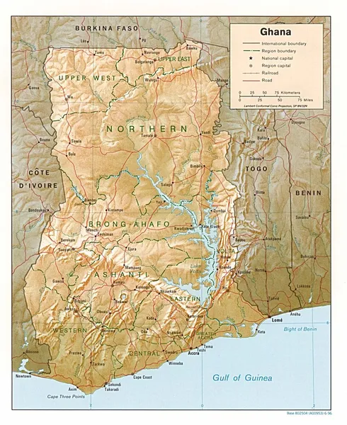 Geography of Ghana