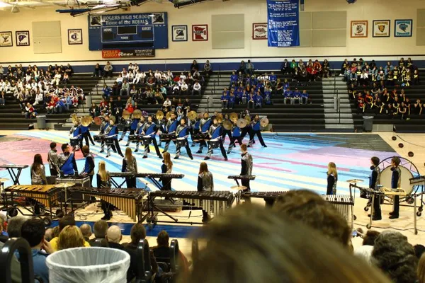 Indoor percussion ensemble