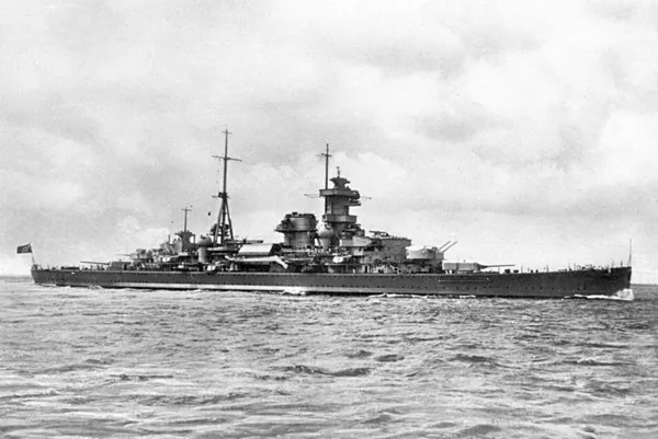 German cruiser Admiral Hipper