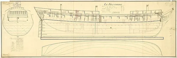 French frigate Franchise