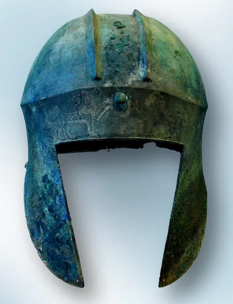 Illyrian type helmet