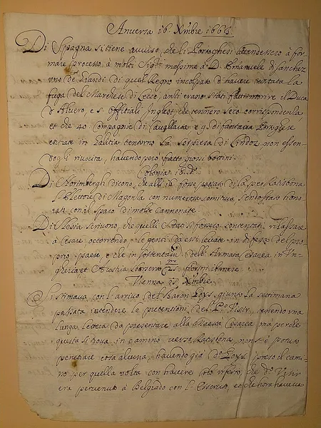 Journalism of early modern Europe