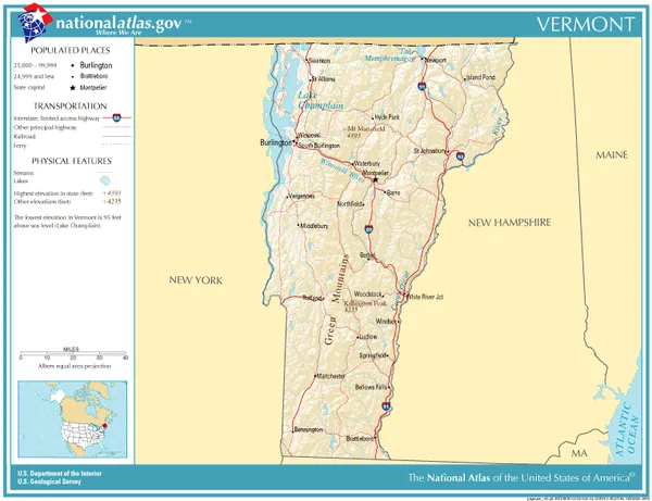 Geography of Vermont