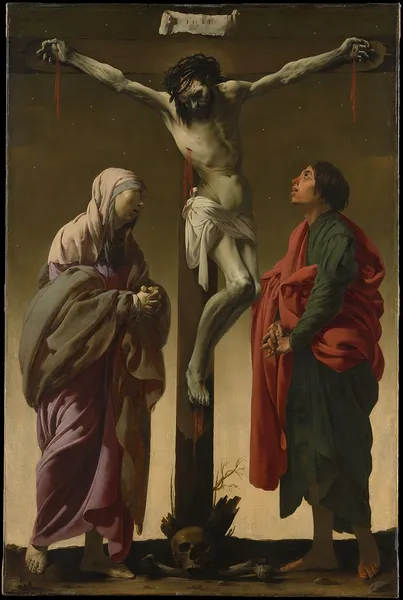 Crucifixion with the Virgin and St John