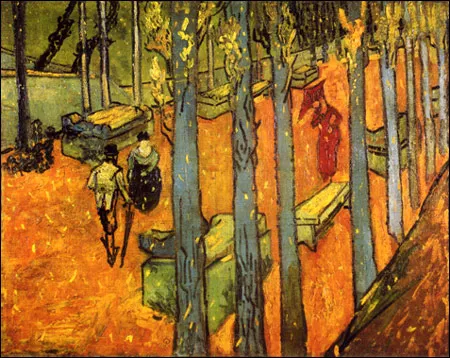 Falling Autumn Leaves