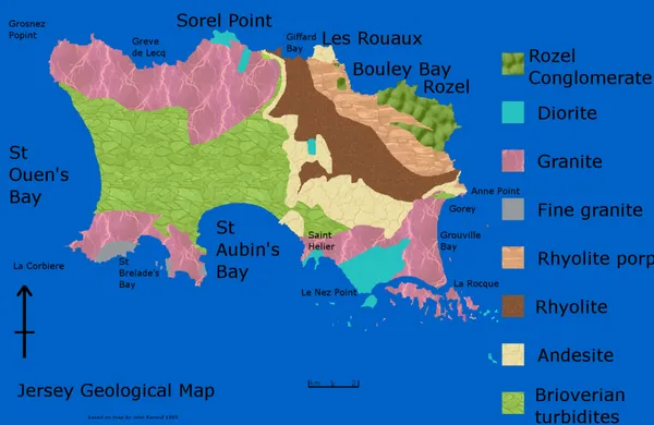 Geology of Jersey