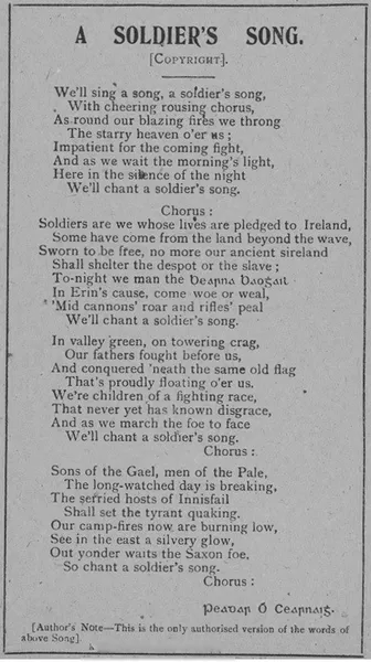 Amhrán na bhFiann