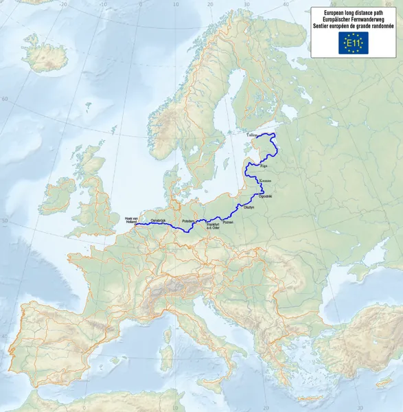 E11 European long distance path