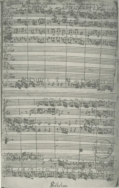 Jesus nahm zu sich die Zwölfe, BWV 22
