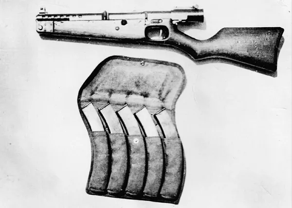 Experimental Model 2 submachine gun