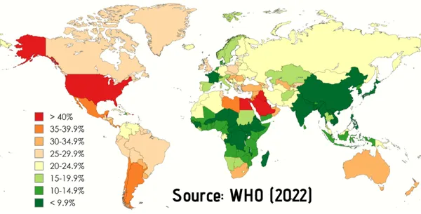 Epidemiology of obesity