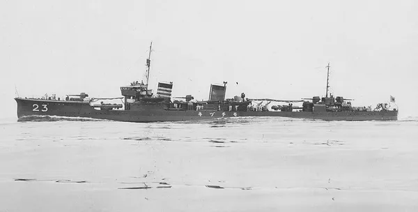 Japanese destroyer Mochizuki (1927)