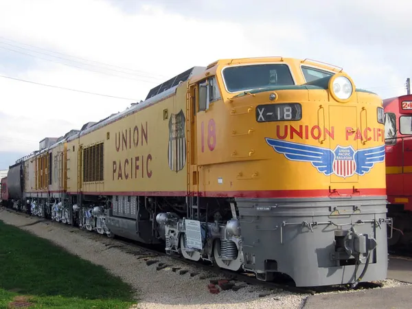 Gas-turbine locomotive