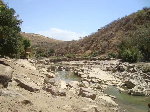 Bedrock river