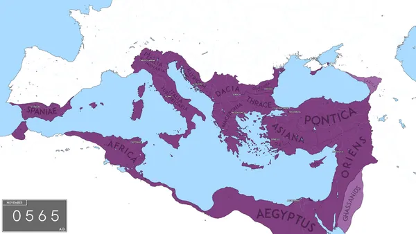 Byzantine Empire under the Justinian dynasty
