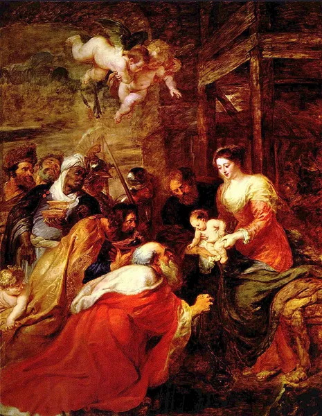 Adoration of the Magi (Rubens, Cambridge)