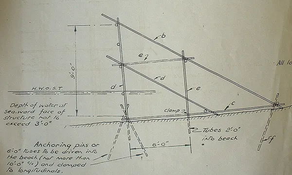 Admiralty scaffolding