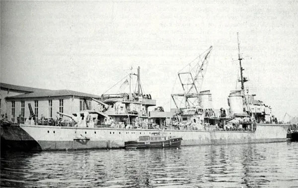 German destroyer Z23