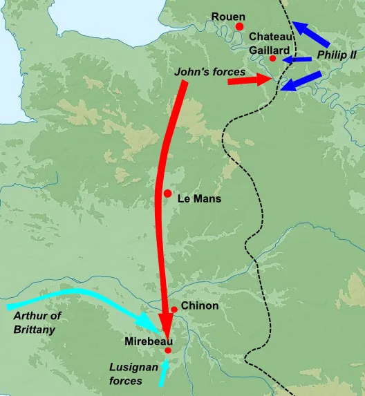 Battle of Mirebeau