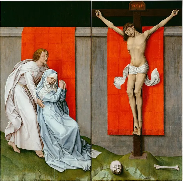 Crucifixion Diptych (van der Weyden)
