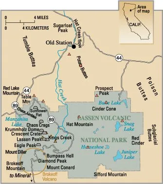 Geology of the Lassen volcanic area