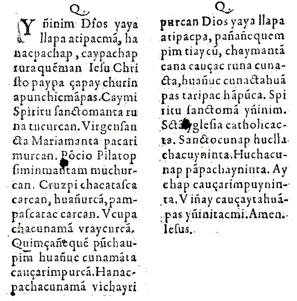 Classical Quechua