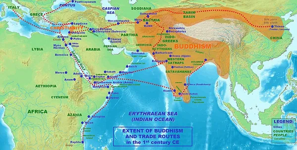Buddhism and the Roman world