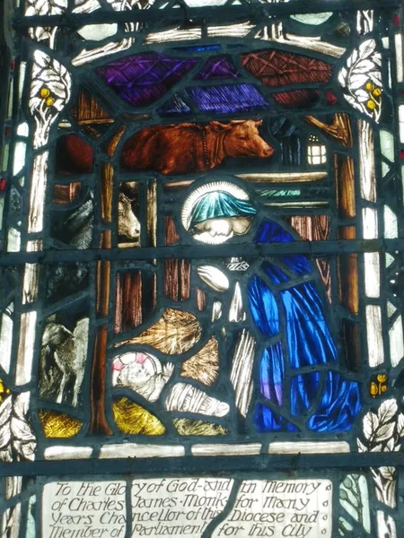 Christopher Whall works in Gloucester Cathedral