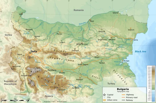 Geography of Bulgaria