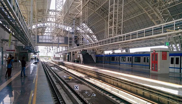 Koyambedu metro station
