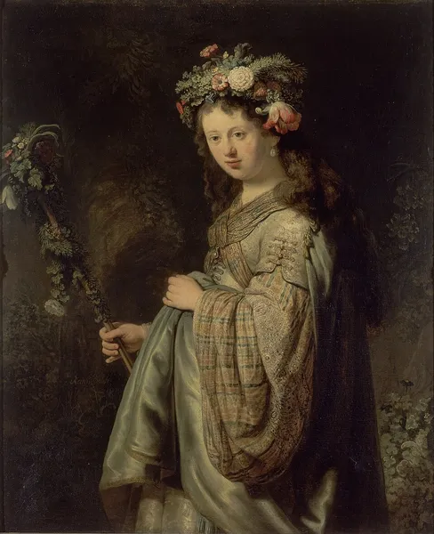 Flora (Rembrandt, Hermitage)