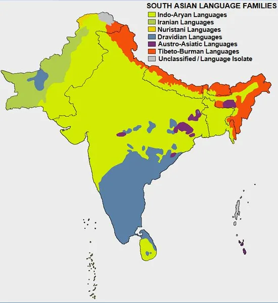 Linguistic history of India