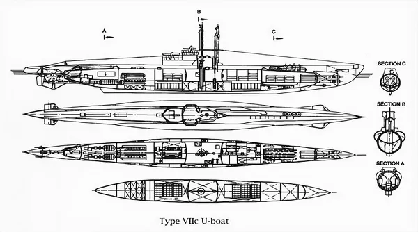 German submarine U-710
