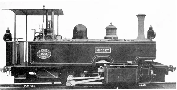 CGR Type C 0-4-0T