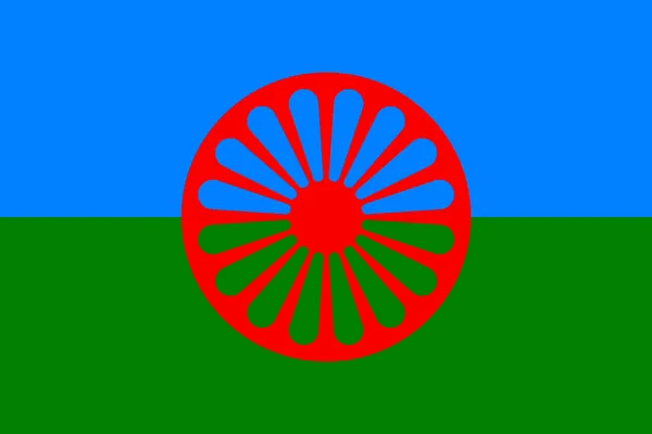 Flag of the Romani people