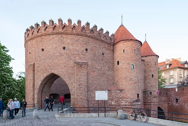 City walls of Warsaw