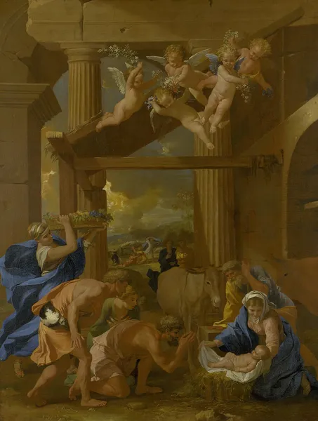 Adoration of the Shepherds (Poussin)