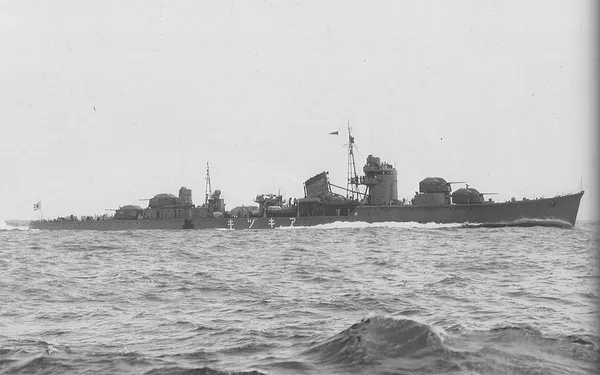 Japanese destroyer Teruzuki (1941)