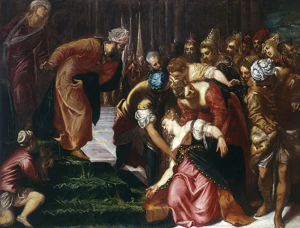 Esther Before Ahasuerus (Tintoretto)