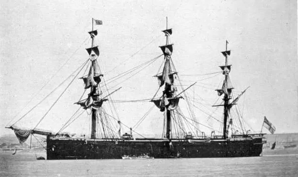 HMS Caledonia (1862)