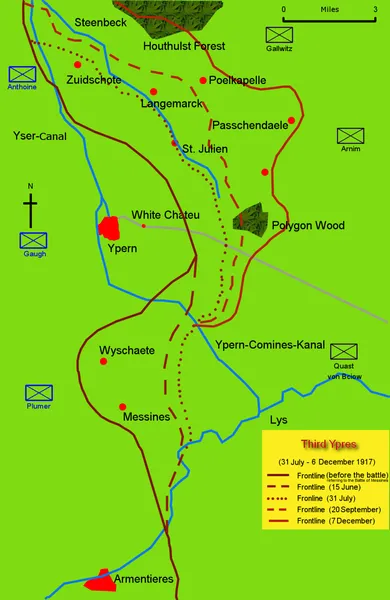 Action on the Polderhoek Spur