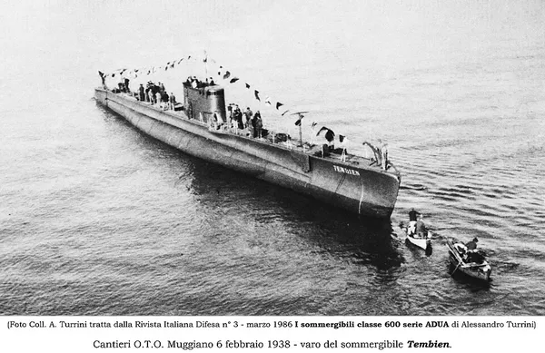 Italian submarine Tembien