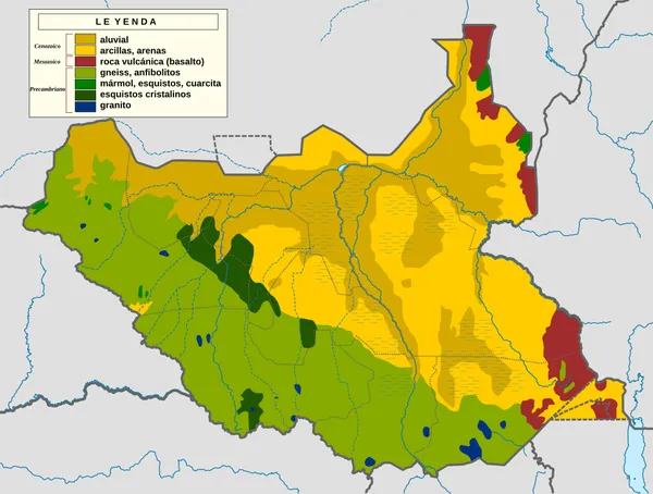 Geology of South Sudan