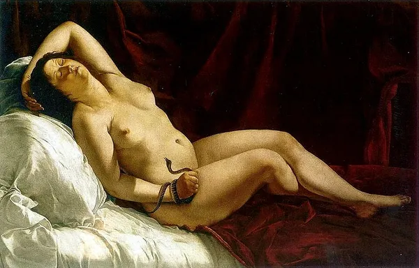 Cleopatra (Artemisia Gentileschi, Milan)
