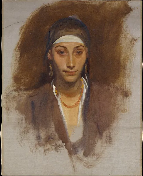 Egyptian Woman with Earrings