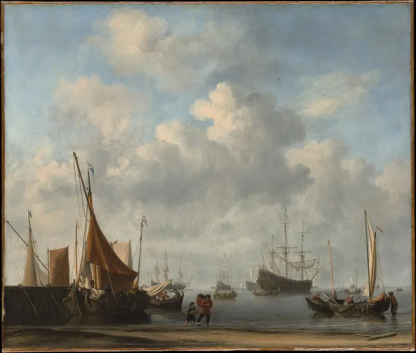Entrance to a Dutch Port